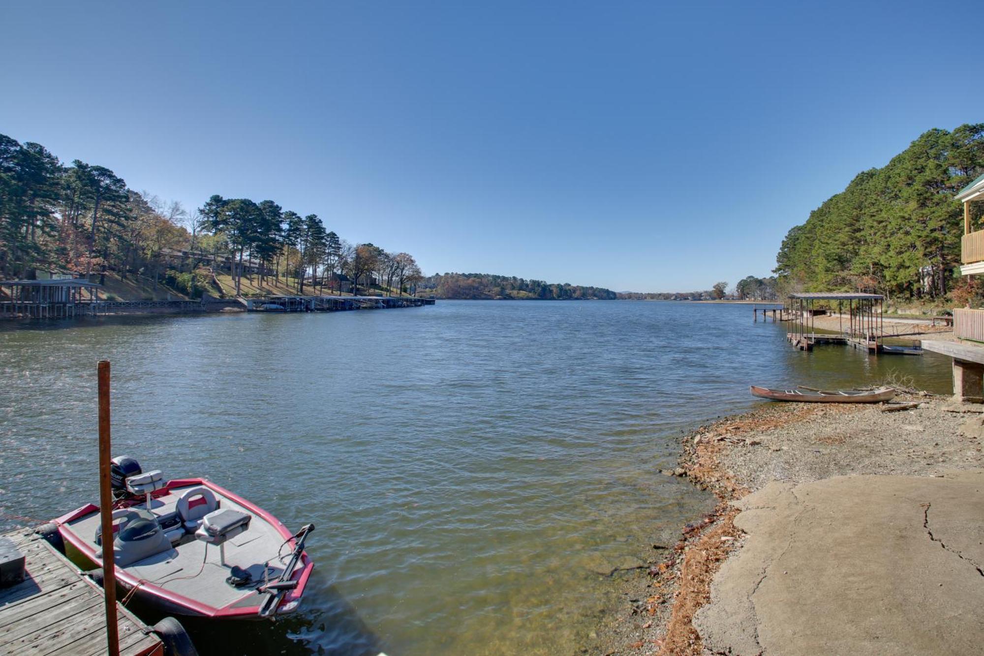 Hot Springs Condo With Lake Access And Boat Dock! Экстерьер фото
