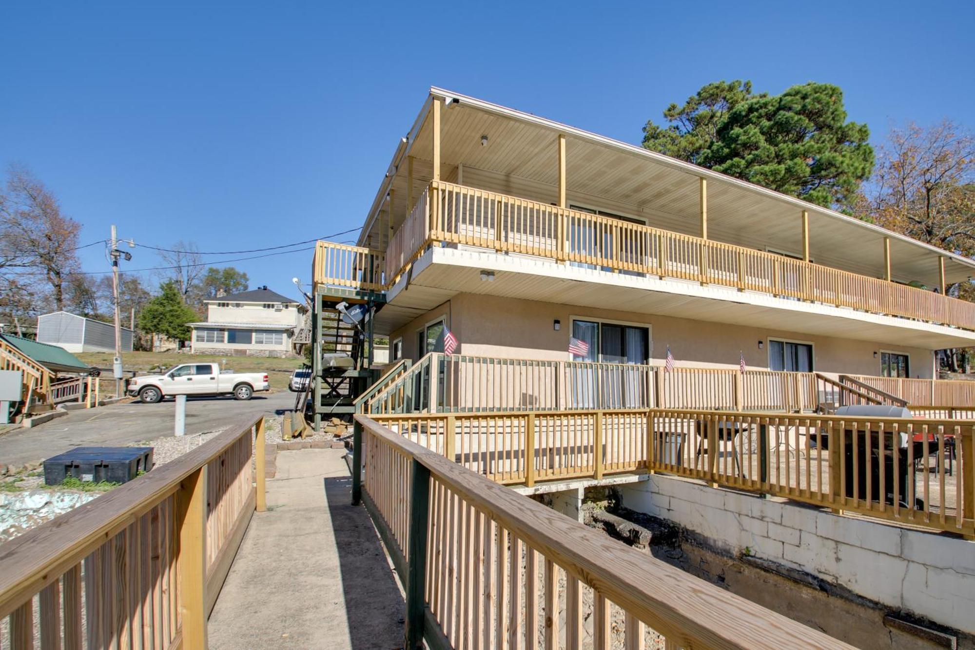 Hot Springs Condo With Lake Access And Boat Dock! Экстерьер фото