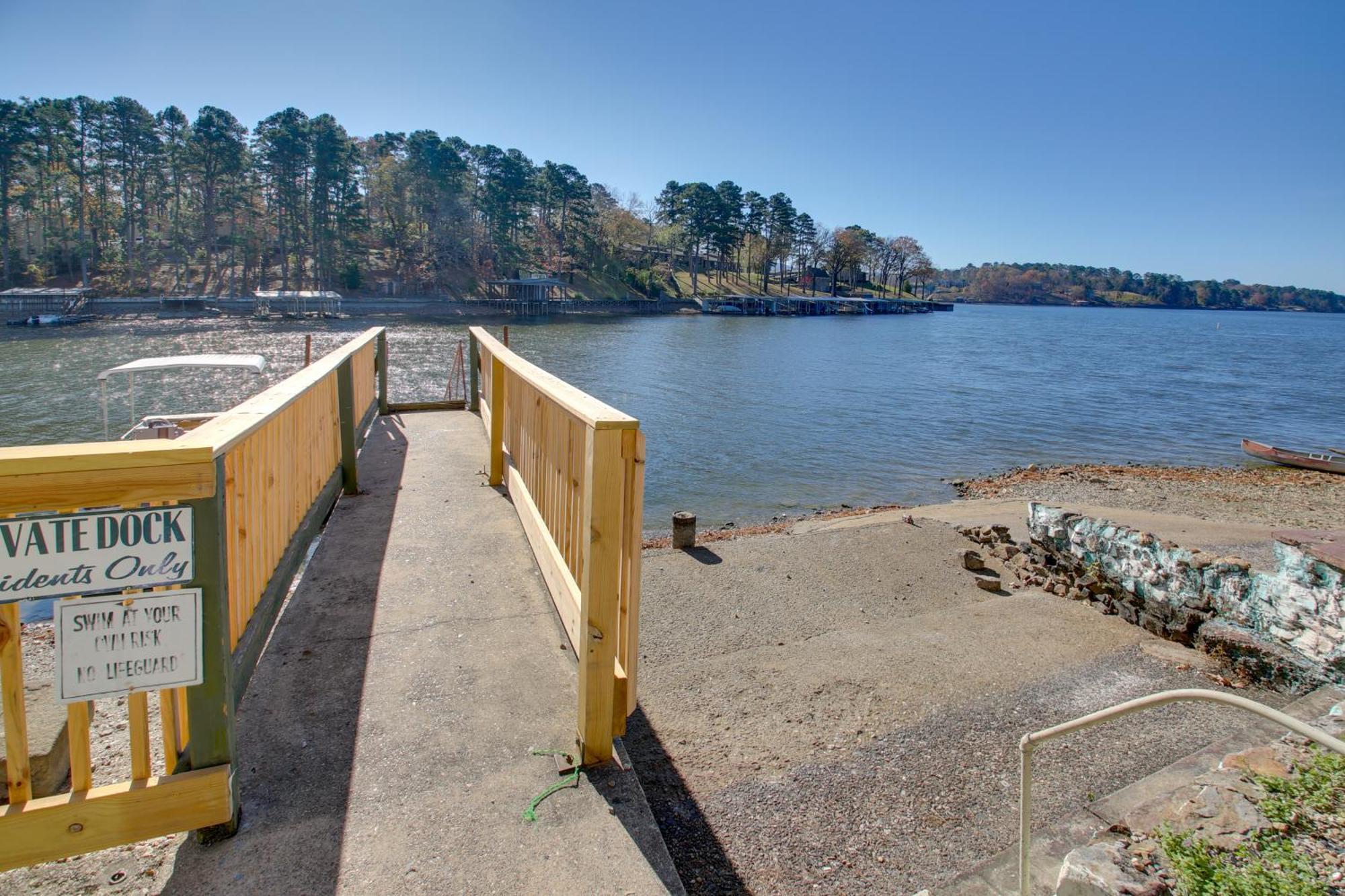 Hot Springs Condo With Lake Access And Boat Dock! Экстерьер фото